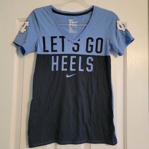 Nike 'LET'S GO HEELS' V-Neck Tee